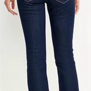 Old Navy Dark Blue Boot Cut Jeans